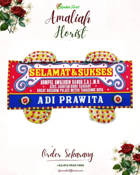 Papan Bunga Ucapan Selamat Sukomulyo